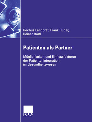 cover image of Patienten als Partner